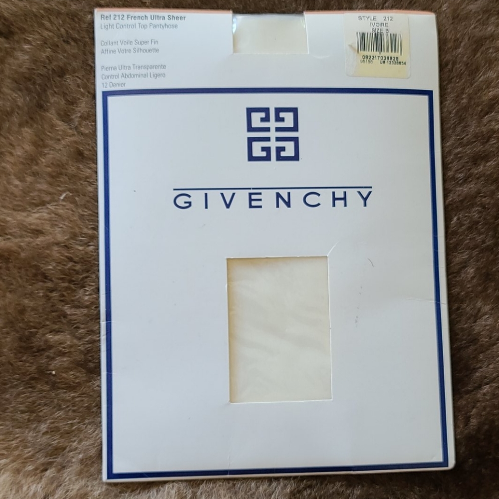 Givenchy light control top pantyhose new